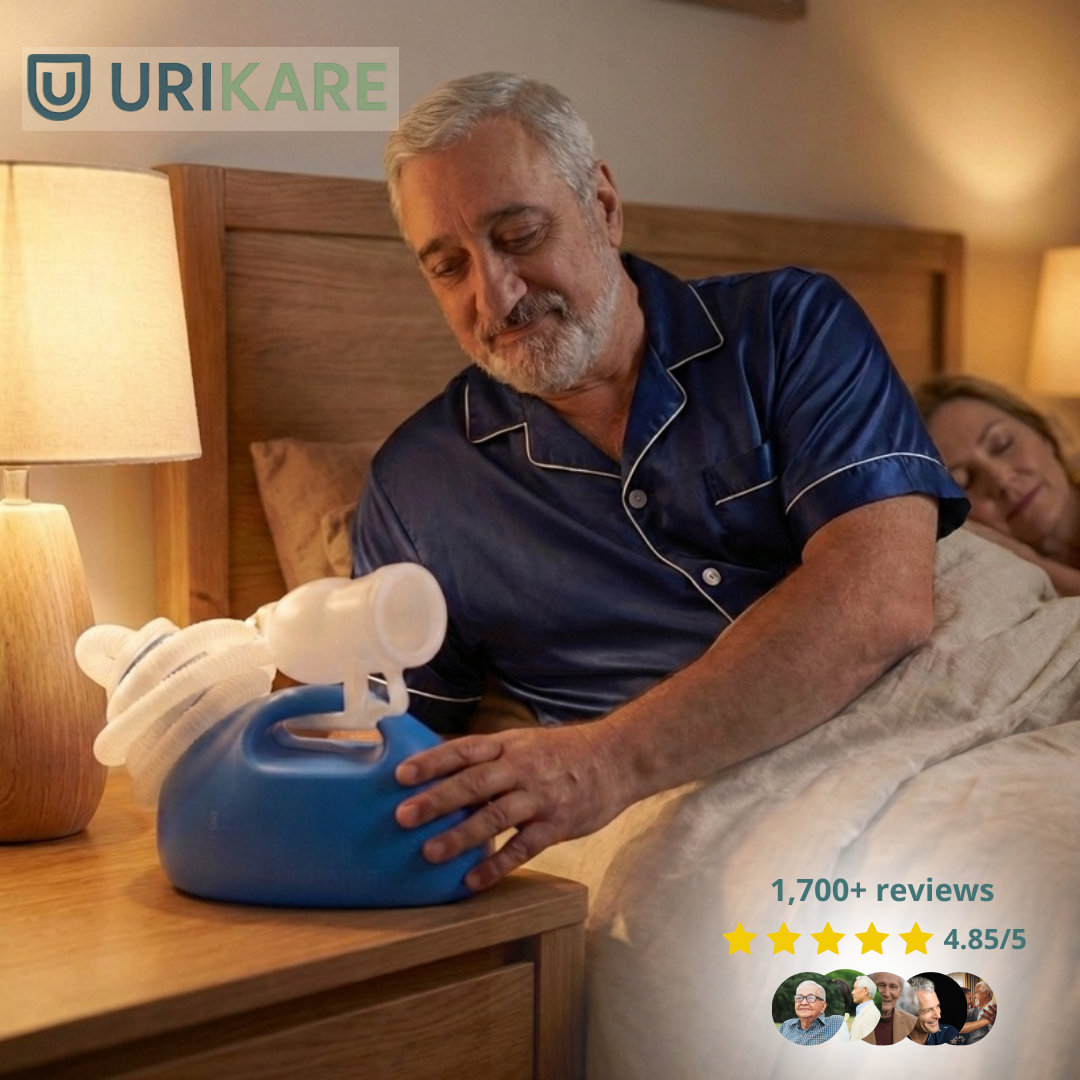 Urikare portable urinal, men's model